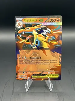Pokemon MEP DM Holo EX Lot - Mega Charizard X & Mega Charizard Y - 2 Cards - Image 4