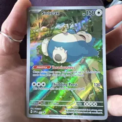 Snorlax SVP 051 Holo Promo Pokemon Card– Scarlet & Violet 151 ETB-NM/MINT 🔥🔥 - Image 3