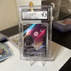 Pokemon TCG Card Munna AR 121/086 SV11B Black Bolt JP CGC 9.5 Mint - Image 2
