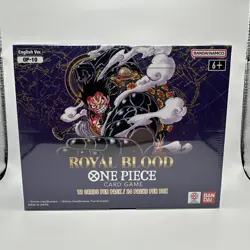 One Piece Card Game - OP10 Royal Blood Booster Box - English New & Sealed - Image 1