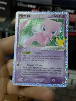 Mew ex 88/92 Celebrations 25th Anniversary Holo Rare Pokemon Card TCG - Image 3