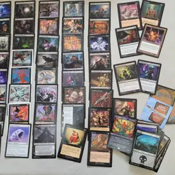 Commander Magic Deck MTG Cards = ALL 100 ***The Raven Man BlackBirds DISCARDS*** - Image 2