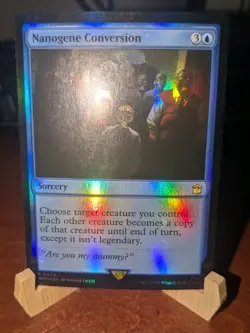 MTG: Nanogene Conversion FOIL #49, NM Universes Beyond: Doctor Who RARE Card!! - Image 2