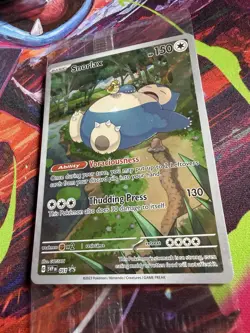 Snorlax 2023 Pokemon SVP 061 151 Elite Trainer Box Sealed Promo Card - Image 2