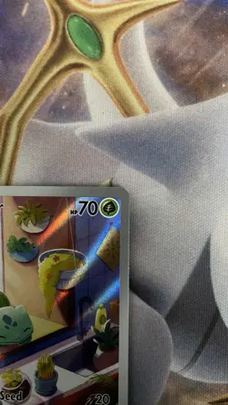 Bulbasaur Stellar Crown Holo Illustration Rare Card 143/142 Sv07 - Image 4
