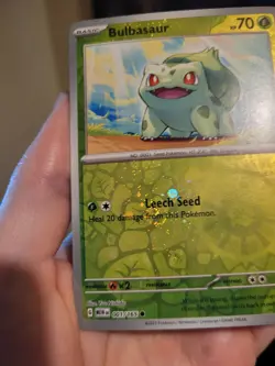 Pokemon 151 Costco Promo Cards- Set Cosmos Pikachu Charmander Squirtle swirls - Image 3