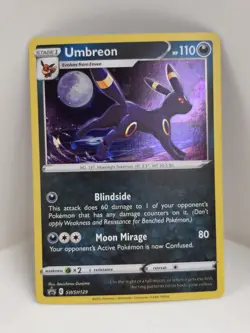 Umbreon - Promo Holo SWSH: Sword & Shield Promo Cards SWSH129 NM — FART SWIRL — - Image 1