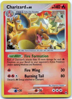 Charizard - 1/99 (Cracked Ice Holo) Promo Miscellaneous Cards & Products MCAP Fi - Image 1