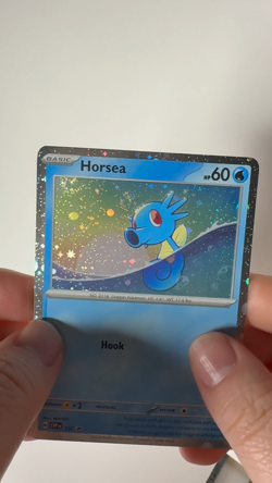 Horsea DOUBLE SWIRL - 137 (Cosmo Holo) 137 Sv: Scarlet & Violet Promo Cards Holo - Image 2