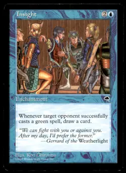Insight LP Light Play Tempest MTG [6940] - Image 1