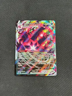 Pokemon TCG Pokemon Eternatus VMAX Eternatus Ultra Rare Holo SWSH045 - Image 1