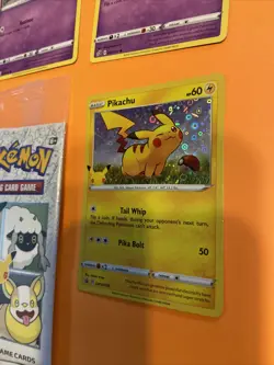 Pokemon Pikachu General Mills 25th Anniversary Holo Foil Promo Card MINT Open - Image 2