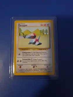 Pokemon TCG Porygon Base Set, Unlimited Uncommon Card 39/102 - Image 1