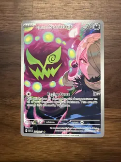 Cynthia's Spiritomb ME: Ascended Heroes 244/217 Illustration Rare Pokemon - Image 1