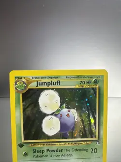 2000 Pokemon Neo Genesis 1st Edition Jumpluff Holo #7/111 - Image 3