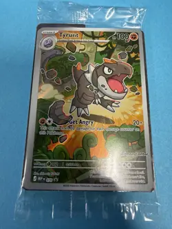 Pokemon - Tyrunt 070 Pokemon Center Stamp Black Star Promo SEALED - Image 1