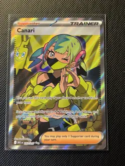 Pokemon TCG Trainer Canari 257/217 Full Art Ultra Rare Holo Ascended Heroes - Image 1
