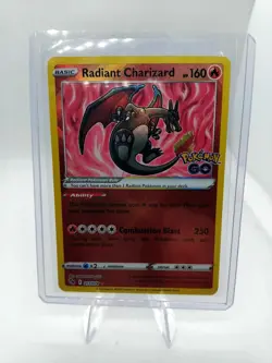 Radiant Charizard 011/078 Radiant Rare Pokemon GO Pokemon Near Mint - Image 1
