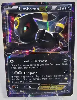 Pokemon Umbreon EX 55/124 Fates Collide NM/VLP Pokemon TCG - Image 1