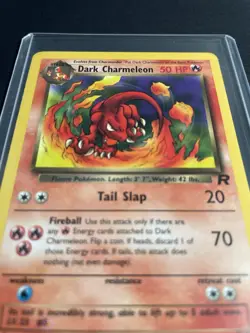 Pokemon '005 Dark Charmeleon 32/82 Team Rocket Uncommon Vintage WOTC 2000 NM - Image 2