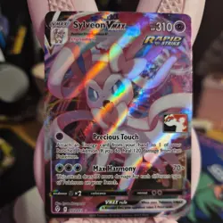 Sylveon VMAX 075/203 Play! Pokemon Prize Pack Series 1 Pack Fresh - Image 1