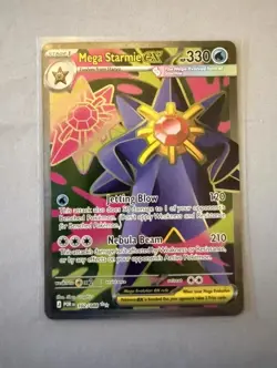 Pokemon Tcg Mega Starmie Ex 102/088 Perfect Order Pack Fresh - Image 1