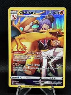 Charizard 2022 Pokemon Sword & Shield Lost Origin #TG03/TG30 Trainer Gallery - Image 1