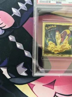 1999 Pokemon TCG Ekans Series 1 Rare Gold Sticker #G13 PSA 9 MINT - Image 3