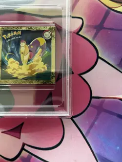 1999 Pokemon TCG Ekans Series 1 Rare Gold Sticker #G13 PSA 9 MINT - Image 4