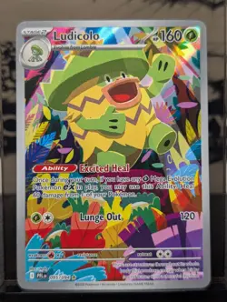 Ludicolo 95/94 Illustration Rare: Phantasmal Flames Pokemon TCG Near Mint - Image 1