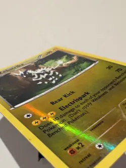 Pokemon TCG Zebstrika Black White 43/114 Reverse Holo Rare LP - Image 3