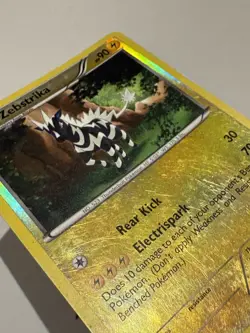 Pokemon TCG Zebstrika Black White 43/114 Reverse Holo Rare LP - Image 4