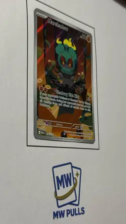 Pokemon Marshadow 146/132 Me01: Mega Evolution Illustration Rare Full Art Holo - Image 3