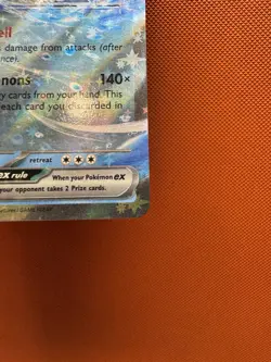 Pokemon TCG: Blastoise EX 030/142 S&V Stellar Crown Double Rare Holo NM 1989 - Image 5