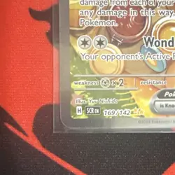 Pokemon Dachsbun ex Stellar Crown Rare Holo 169/142 English (PSA 10 Potential) - Image 5