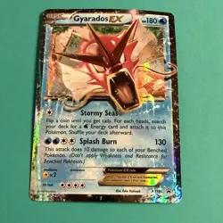 Pokemon TCG Gyarados EX XY106 Holo Rare Black Star Promos - Image 1