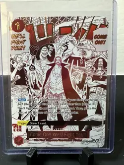 2025 One Piece English Come On!! We'll Fight You!! Alternate Art OP09-020 - Image 1