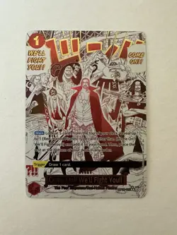 2025 One Piece English Come On!! We'll Fight You!! Alternate Art OP09-020 - Image 3