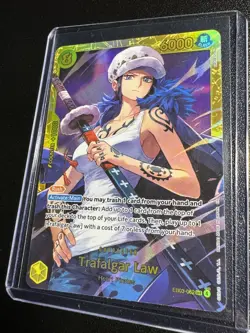 One Piece TCG Heroines Edition EB-03 Trafalgar Law Secret Rare EB03-062 SEC - Image 4