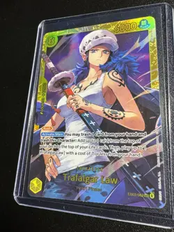 One Piece TCG Heroines Edition EB-03 Trafalgar Law Secret Rare EB03-062 SEC - Image 5