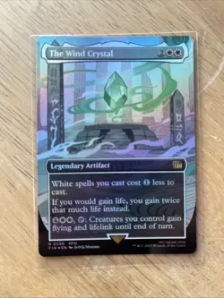 MTG Final Fantasy- The Wind Crystal 330 Borderless Foil - Image 3