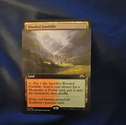 MTG Wooded Foothills rare Modern horizons 3 - Image 1