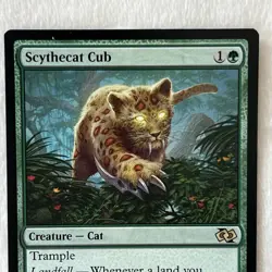 Scythecat Cub Foundations Jumpstart Regular J25 Mint/NM Magic The Gathering - Image 2