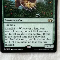 Scythecat Cub Foundations Jumpstart Regular J25 Mint/NM Magic The Gathering - Image 3