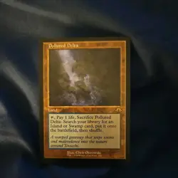 MTG Polluted Delta rare Modern horizons 3 Retro Frame - Image 1