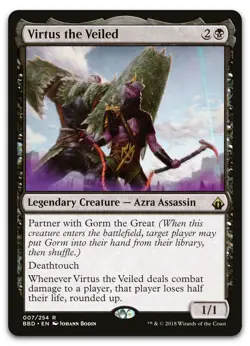 Virtus the Veiled #7 (NM) Battlebond BBD Magic MTG - Image 1