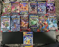 Pokemon TCG 35x Sealed Booster Packs Lot – Scarlet & Violet Era – Surging Sparks - Image 1