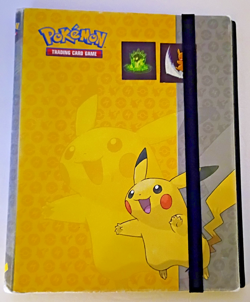 Pokemon Pikachu Trading Card Binder Album Holds 360 Cards TCG - Image 1