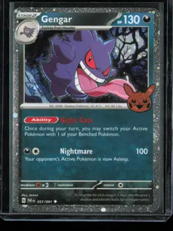 Gengar #57 Pokemon Trick or Trade 2024 NM - Image 1