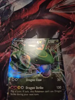 Rayquaza EX 60/108 XY Roaring Skies Ultra Rare Pokemon TCG - LP/MP - Image 2